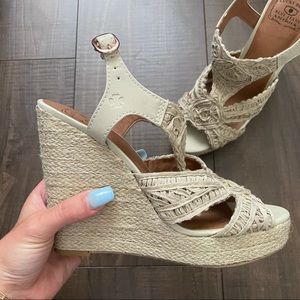 Lucky Brand espadrille wedges